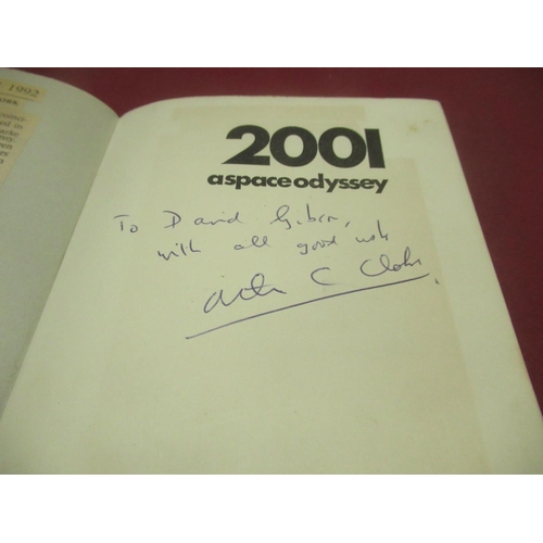 1088 - Clarke(Arthur C.) - 2001 A Space Odyssey, Hutchinson of London, 1st British Edition,1968, Signed, ne... 