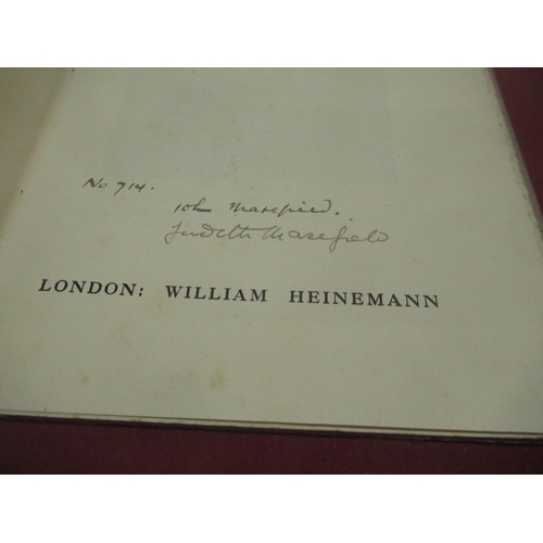 1092 - Masefield(John) - The Dream, illustrated by Judith Masefield with her signature, William Heinemann, ... 