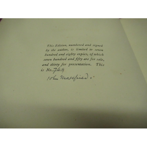 1092 - Masefield(John) - The Dream, illustrated by Judith Masefield with her signature, William Heinemann, ... 