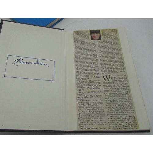 1094 - Powell(Enoch) - A Nation or No Nation?, B.T.Batsford,1st Ed. 1978, signature to card glued to front ... 