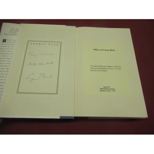 1095 - Bush(George) All the Best G.Bush My Life in Letters and Other Writings, Scribner, 1999, Signed bookp... 