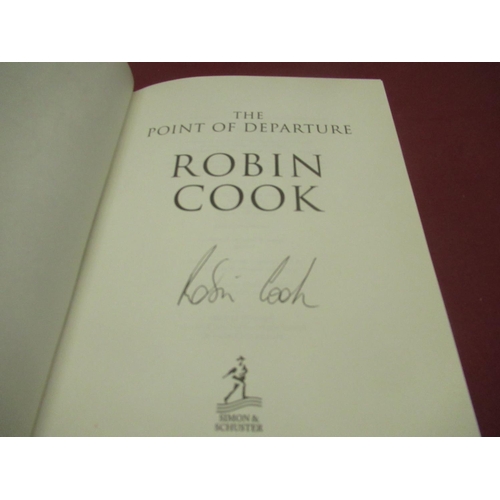 1097 - Donoughue(Bernard) The Heat of the Kitchen, Politicos, 1st Ed. 2003, Signed, Cook(Robin) The Point o... 