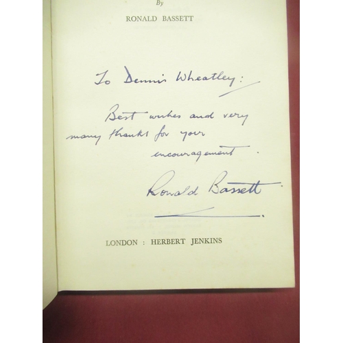 1101 - From the Library of Dennis Wheatley - Mosley(Leonard) War Lord, Michael Joseph, 1st Ed. 1938, with s... 