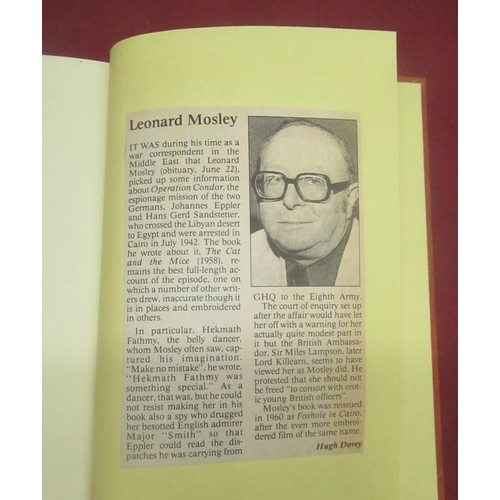 1101 - From the Library of Dennis Wheatley - Mosley(Leonard) War Lord, Michael Joseph, 1st Ed. 1938, with s... 