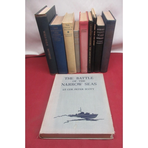 1111 - Collection of books on WW2 inc. Poems from the Desert, George G.Harrap, 1st Ed. 1944, Limited Editio... 