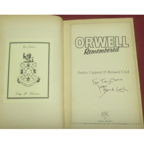 1115 - Collection of books by and on George Orwell inc. Orwell(George) Nineteen Eighty Four, Secker & Warbu... 