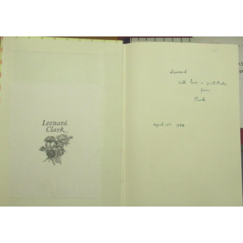 1118 - Collection of Poetry books inc. Linklater(Eric) The Cornerstones, Macmillan and Co., 1941, Inscribed... 