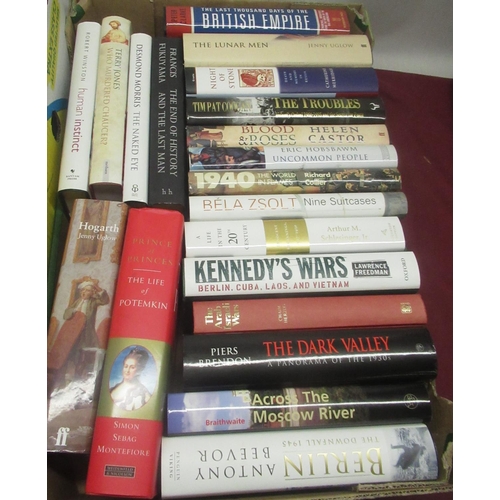 1121 - Collection of mixed history related books covering various eras of history, some of which are signed... 