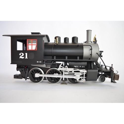 656 - A PIKO Mogul steam loco and tender, set 38220 with box and instructions. Some lettering overpainted ... 