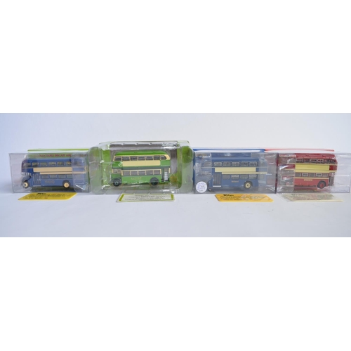 896 - 8 1/76 OO guage (perfect for your layouts/dioramas etc) Britbus die-cast model buses, all boxed. Mos... 