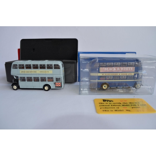 896 - 8 1/76 OO guage (perfect for your layouts/dioramas etc) Britbus die-cast model buses, all boxed. Mos... 