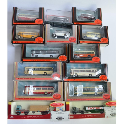 897 - 12 1/76 scale die-cast bus models mostly from Exclusive First Editions, Scottish themed including Ma... 