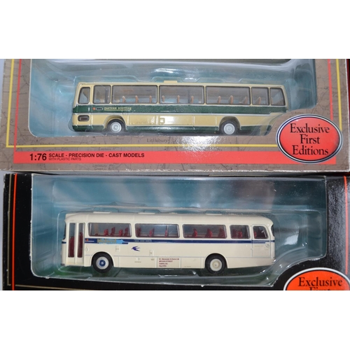 897 - 12 1/76 scale die-cast bus models mostly from Exclusive First Editions, Scottish themed including Ma... 