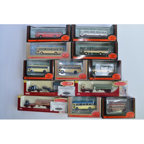 898 - 9 boxed 1/76 die-cast bus models and 3 LLedo Trackside vehicles. (12)