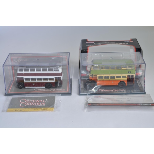 899 - 10 boxed/cased 1/76 die-cast Scottish themed bus models, Corgi, Exclusive First Editions etc includi... 