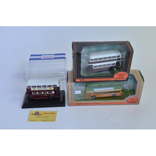 899 - 10 boxed/cased 1/76 die-cast Scottish themed bus models, Corgi, Exclusive First Editions etc includi... 