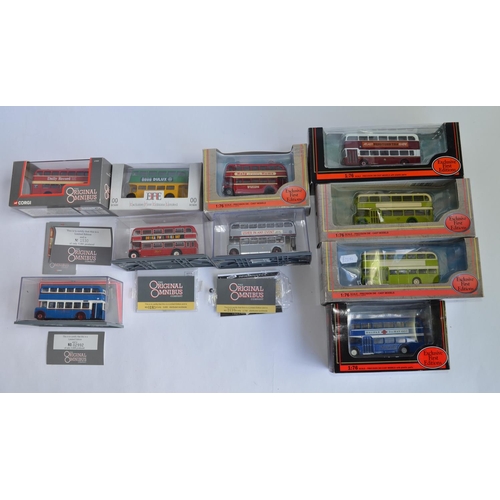 900 - 10 boxed/cased 1/76 scale die-cast bus models, mostly Scottish themed including 4 limited edition Co... 