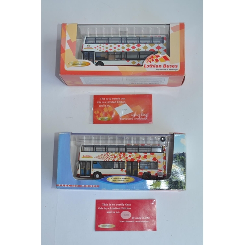 901 - 7 Scottish themed 1/76 limited edition die-cast bus models, 6 by Creative Master Northcord, 1 by ABC... 