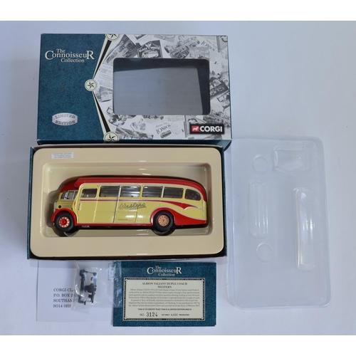 904 - 5 boxed Scottish themed 1/50 die-cast Corgi bus models, all limited editions with COAs. Includes dou... 