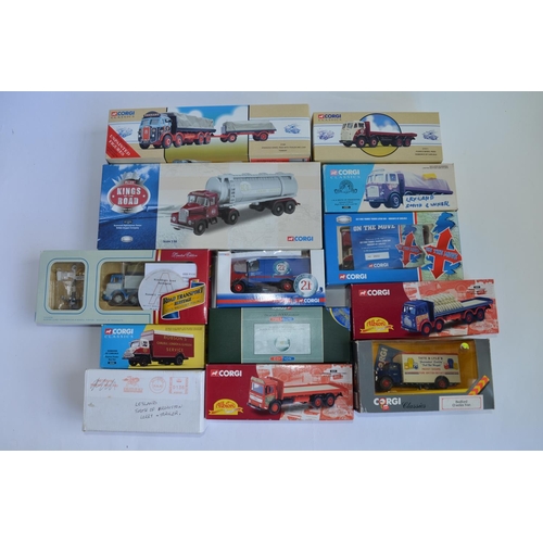 906 - 11x 1/50 and 1x 1/43 die-cast models by Corgi, mostly limited edition with COAs. Includes set CC1070... 