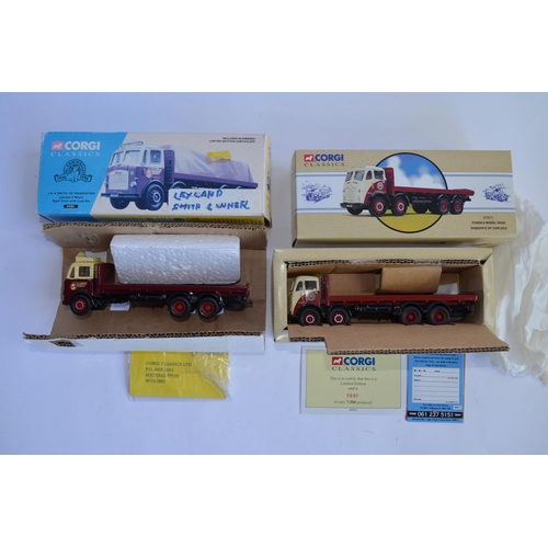 906 - 11x 1/50 and 1x 1/43 die-cast models by Corgi, mostly limited edition with COAs. Includes set CC1070... 