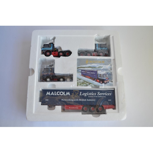 907 - Corgi set CC99174, limited edition (1514/2380), Malcolm Hauliers 3 cab set.