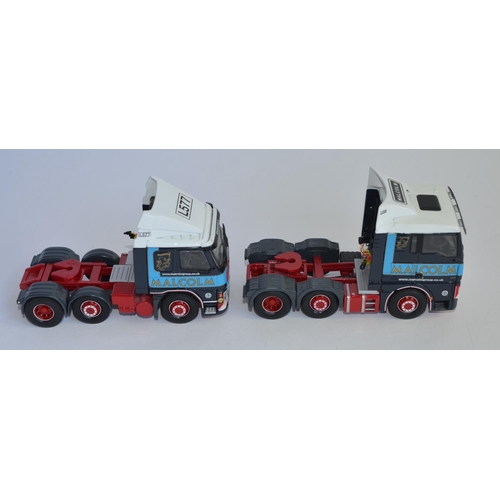 907 - Corgi set CC99174, limited edition (1514/2380), Malcolm Hauliers 3 cab set.