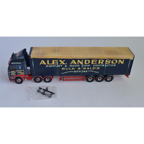 910 - 2 1/50 Corgi die-cast limited edition Scottish truck models:
CC13409 MAN TGA XXL Curtainside, John M... 