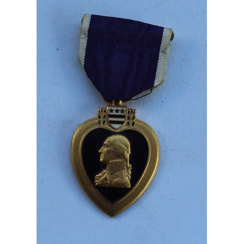 120 - American purple heart awarded for military merit