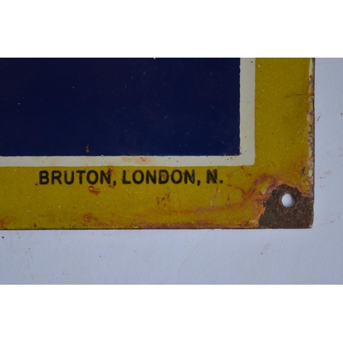 970 - An enamelled steel plate Lyons Tea advertising sign.
W101.6xH30.5cm