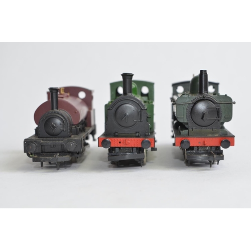 743a - 3 OO gauge Hornby electric train models, all unboxed:
An R1127 0-4-0 Saddle tank loco FR No33. Model... 