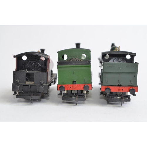 743a - 3 OO gauge Hornby electric train models, all unboxed:
An R1127 0-4-0 Saddle tank loco FR No33. Model... 