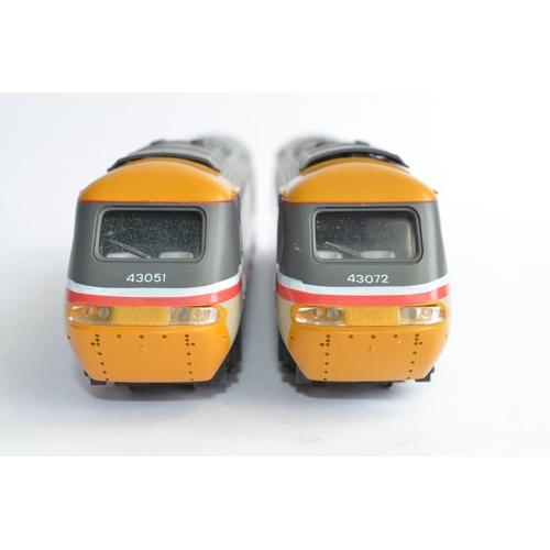 753 - Hornby OO gauge Intercity set, one power car 43072, (tested, runs but will need service/clean etc), ... 