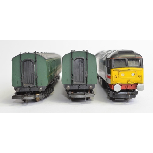 756 - A Hornby R587 OO guage Intercity Class 47 47586 Diesel loco 