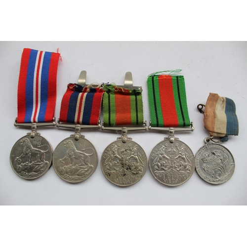 76 - Collection of three medals incl. War medal 1939 -1945