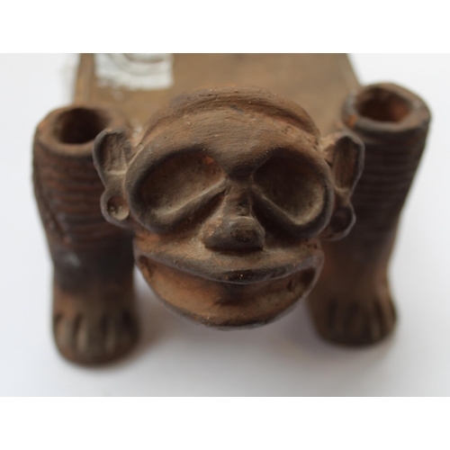 154B - Fijian pottery figure