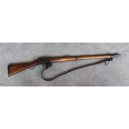 221 - Martini Henry mk3 top loading rifle dated 1866