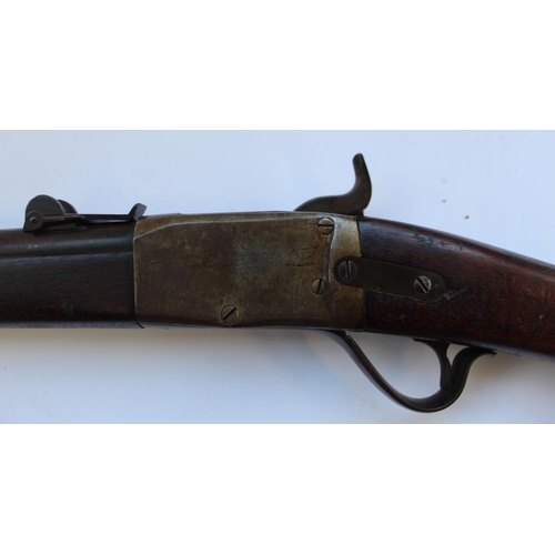 223 - American Peabody Civil war .43 rimfire rifle. Circa 1864