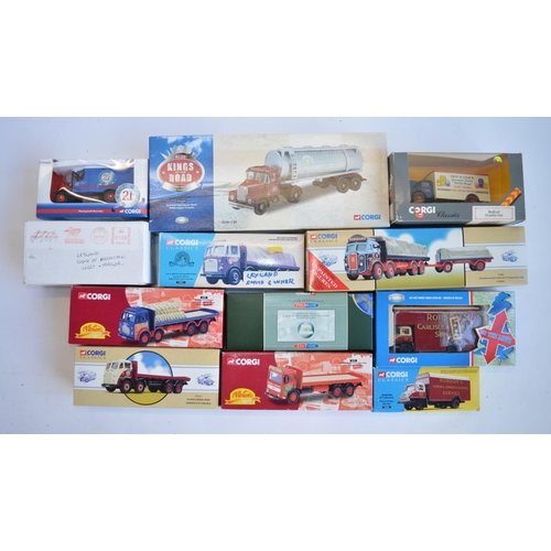 906 - 11x 1/50 and 1x 1/43 die-cast models by Corgi, mostly limited edition with COAs. Includes set CC1070... 