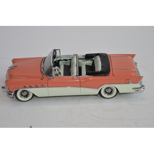 858A - A boxed 1/24 Danbury Mint 1956 Buick Roadmaster Convertible, limited edition (no numbers given) with... 