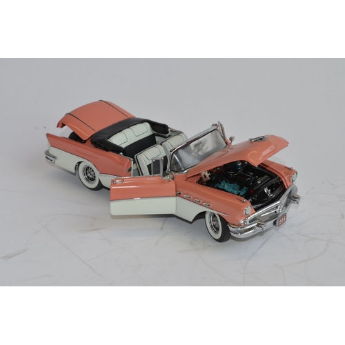 858A - A boxed 1/24 Danbury Mint 1956 Buick Roadmaster Convertible, limited edition (no numbers given) with... 