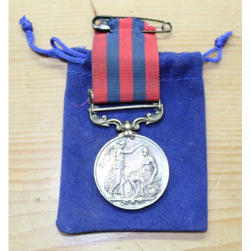 89 - India General Service medal with Persia clasp, awarded to F. Marshall 78th Highlanders, with photoco... 