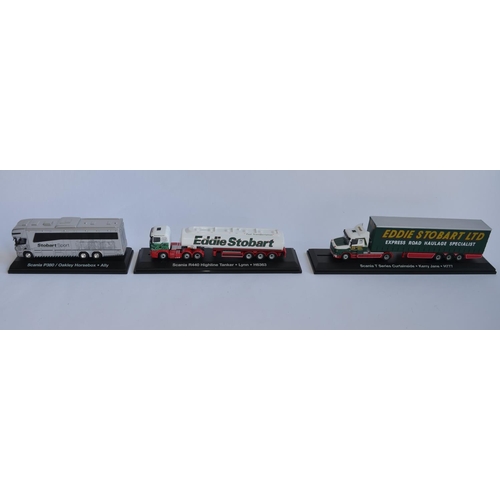 891A - 13 boxed Atlas Editions Eddie Stobart models.