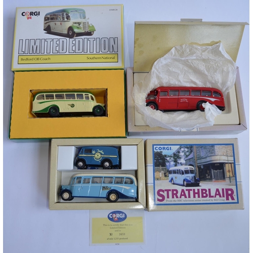 894 - 6 boxed 1/50 Corgi bus models, limited editions were shown, a Corgi Classics 1/43 RAF Double Decker ... 