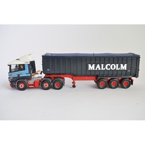 915 - A Corgi 1/50 W.H.Malcolm limited edition (627/4000) Scania 4 Series Bulk Tipper (CC12212), and Corgi... 