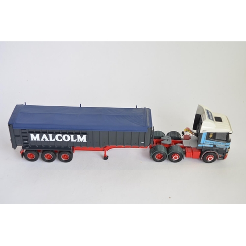 915 - A Corgi 1/50 W.H.Malcolm limited edition (627/4000) Scania 4 Series Bulk Tipper (CC12212), and Corgi... 