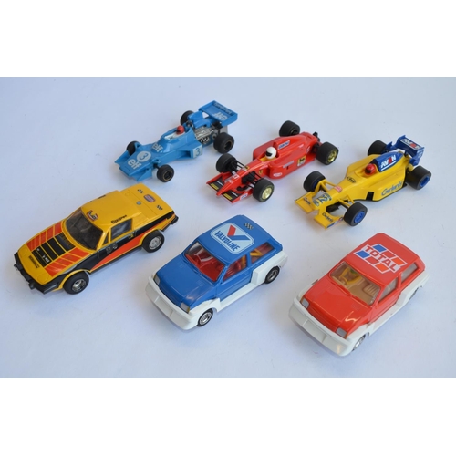 919 - 13 Scalextric car models, all in used condition.