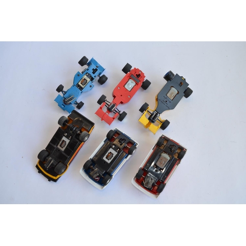 919 - 13 Scalextric car models, all in used condition.