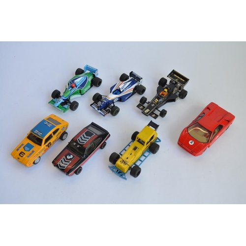 919 - 13 Scalextric car models, all in used condition.