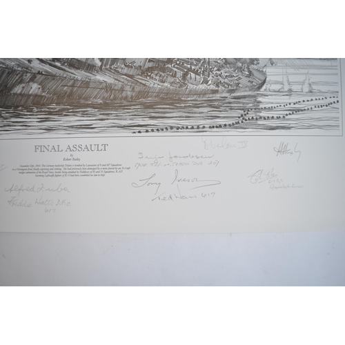 238 - An unframed limited edition pencil sketch print by Robert Bailey, 72/200 titled 